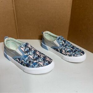 Disney Lilo and Stitch Ground Up Slip-on Sneakers Tennis‎ Shoe Kids Size 4